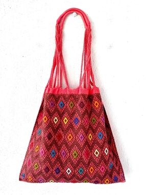 🌼 Vintage 70s/80s embroidered boho hippie shoulder bag